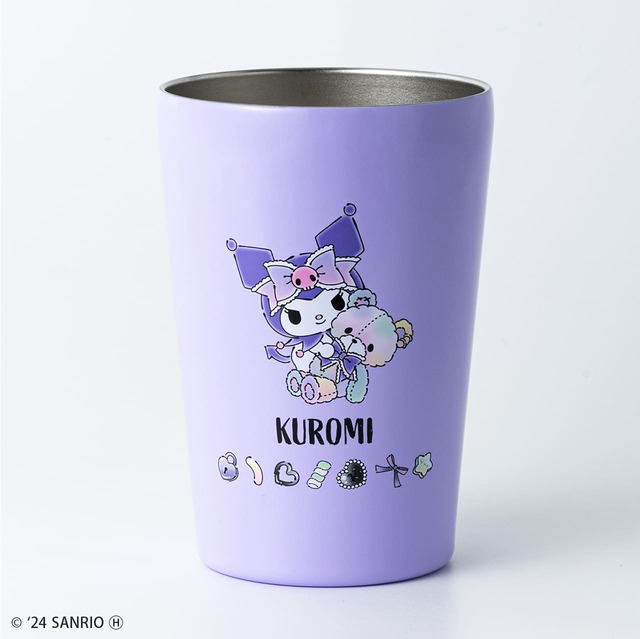 【クロミ 真空断熱カフェタンブラー】お揃いのリボンで仲良し