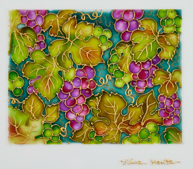 「ポッピン缶」＜価格：1,485円（税込）＞【ステンドグラスのような“ガラス絵×浮世絵” が美しい！和菓子入り『ポッピン缶』蔦屋書店など限定で新発売！】