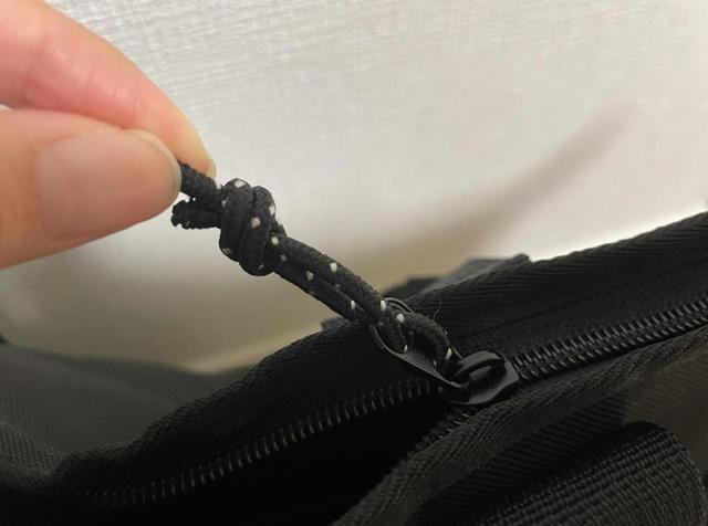 【MOOMIN 撥水 MULTI BIG TOTE BAG BOOK】ファスナーもひっぱりやすい