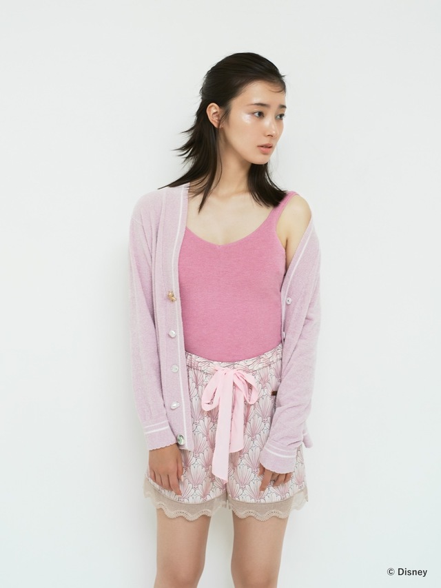 【The Little Mermaid】レーストリムショートパンツ カラー展開:LPNK / PNK / LBLU 価格7,480円(税込)