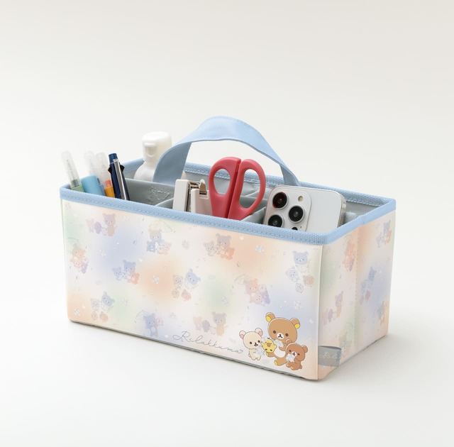 【雨のち晴れのリラックマ】「マルチデスクボックス」3,300円