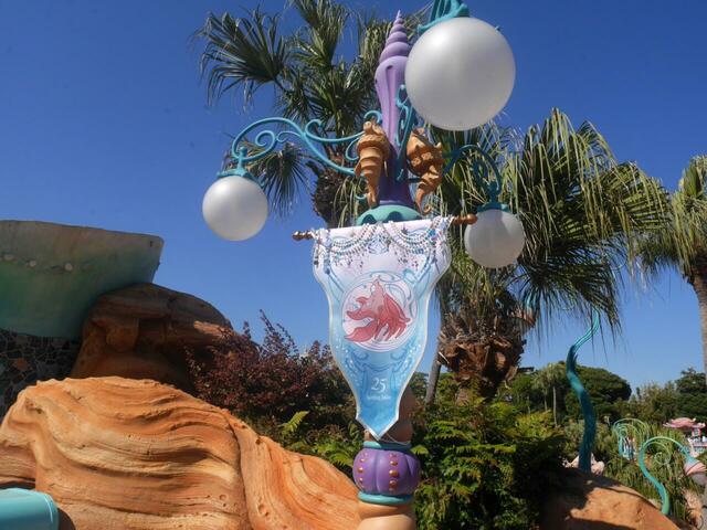 「東京ディズニーシー　25周年“スパークリング・ジュビリー”」デコレーション