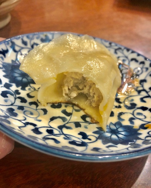 ハルピンの餃子の中身