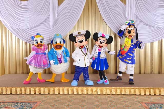 キャラクターグリーティングのイメージ(東京ディズニーシー・ホテルミラコスタ)