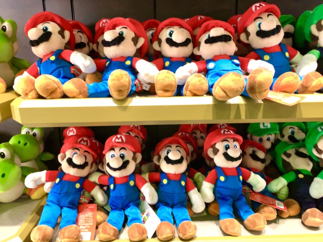 マリオとルイージのぬいぐるみ！