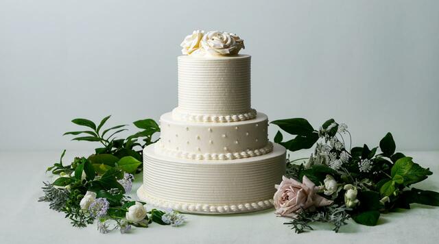 「ウェディングケーキ」【Haute Couture Cake（オートクチュールケーキ）】