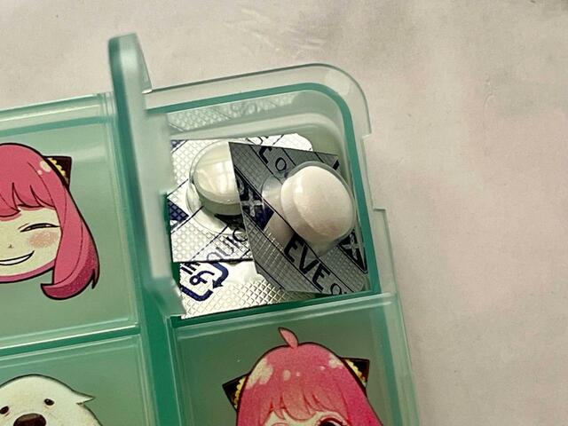 薬を入れてみました！