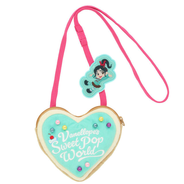 ネックポーチ 2,600円 ディズニー・パルパルーザ「ヴァネロペのスウィーツ・ポップ・ワールド」