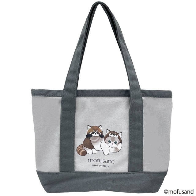 「mofusand 中仕切りミニトート」レッサーパンダにゃん 3,080円(税込)