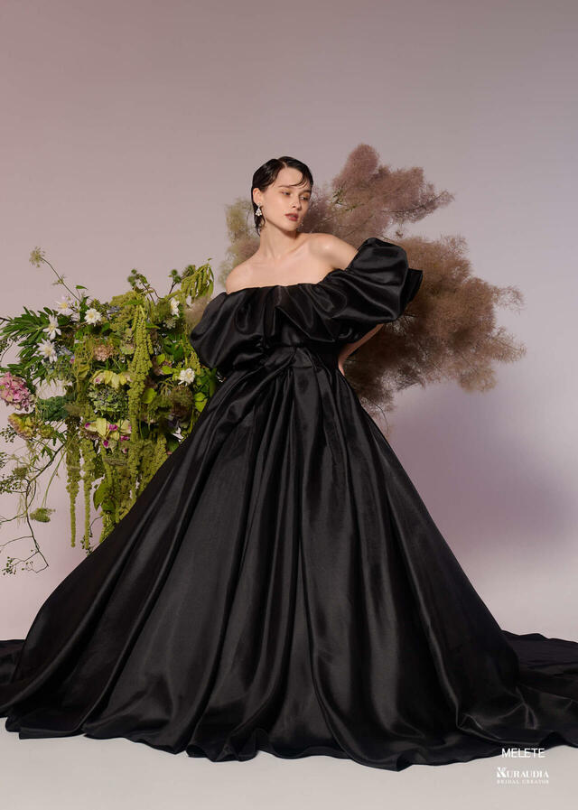 「Irida maison(イリーダメゾン)」新作ウェディングドレス IM-0038_Black