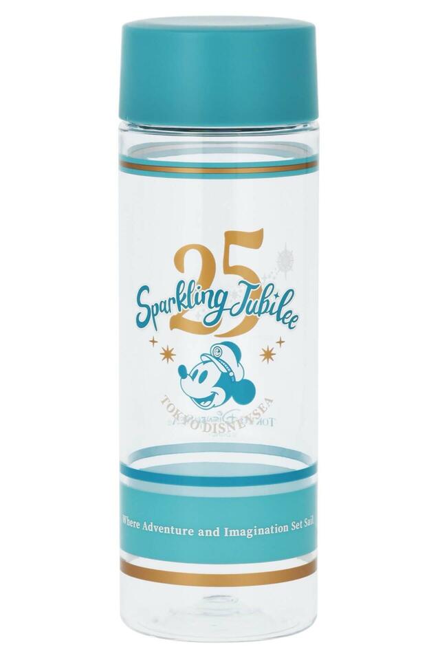 ドリンクボトル 2,200円|「東京ディズニーシー25周年“スパークリング・ジュビリー”」スペシャルグッズ|販売店舗:東京ディズニーシー「エンポーリオ」|発売日:2026年4月8日(水)