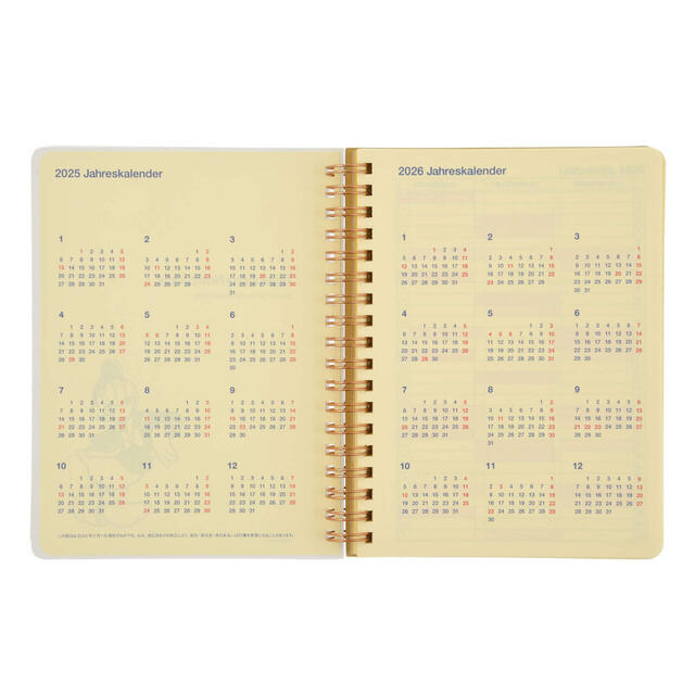 【デルフォニックス】ドナルド、デイジー、ヒューイ、デューイ、ルーイ Rollbahn 手帳・スケジュール帳(L) Calendar＆Organizer 2025 2,200円