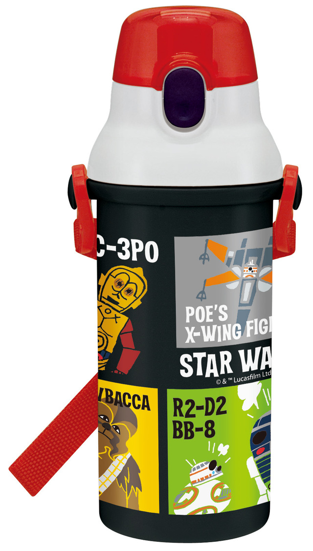 「スター・ウォーズ／フォースの覚醒」 食洗機対応タイトランチボックス小判(中子付) 1,450円（税抜）/スケーター株式会社