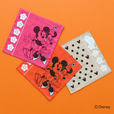 ガーゼハンカチ ¥1,100|MARY QUANT ディズニー100周年「ミッキーマウス&ミニーマウス」スペシャルデザイン