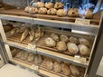 焼きたてのパンがズラリと並ぶショーケース