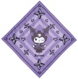 【Happyくじ「Sanrio characters PUNKS PartyHalloween2026〜」】E賞:バンダナ(全5種)/キャラクターはクロミ、タキシードサム、ハンギョドン、ポムポムプリン、リトルツインスターズの5種類