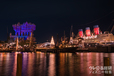 アメリカンウォーターフロントの港から見る夜景｜東京ディズニーシー2017年「クリスマス・ウィッシュ」