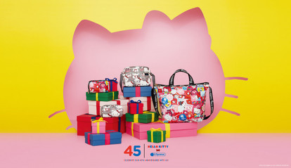ピ*王様 ハローキティ レスポートサック 45周年コラボ 限定品 ハーバーバッグ ハローキティ×レスポートサック、45周年アニバーサリーコラボバッグ