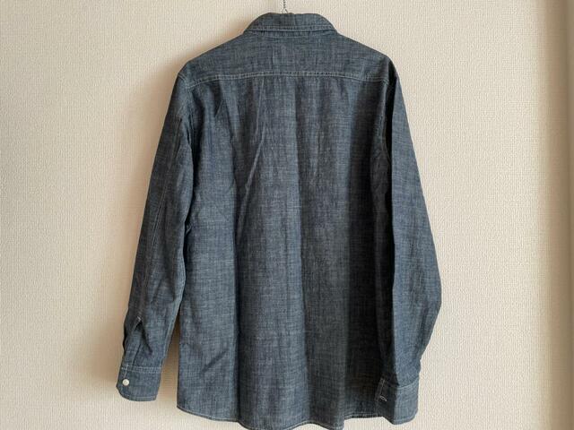 【ワークマン コットンスラブシャンブレー長袖シャツ】1枚持っておいて損はなさそう