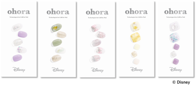 ネイルシール - ohoraとディズニーストアとの共同企画第4弾