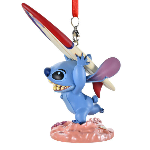 スティッチ オーナメント サーフボード Disney Christmas Ornament 2,200円