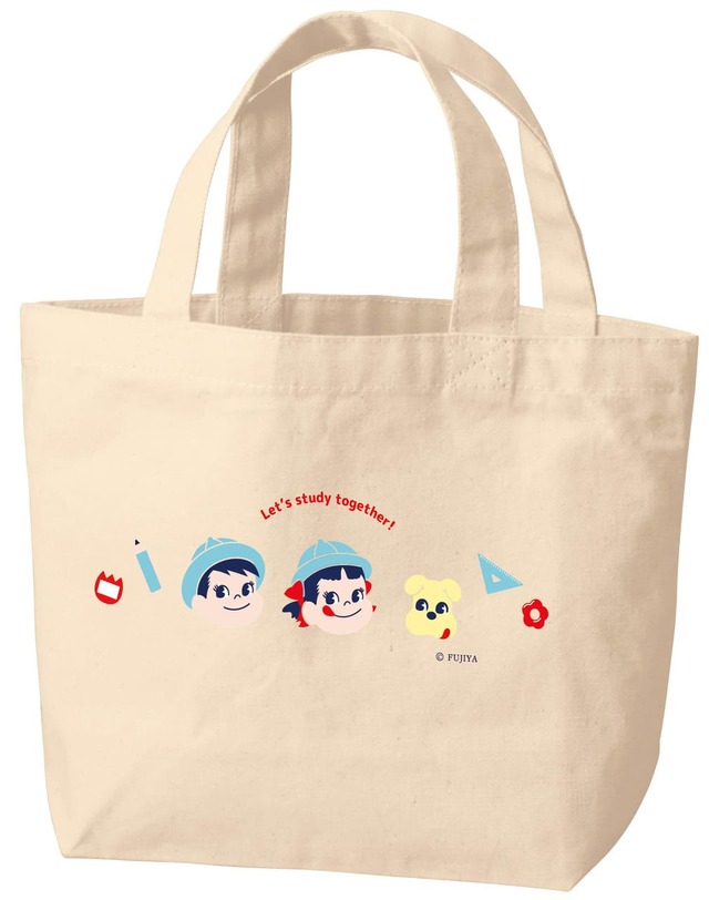 【ペコちゃんの学校】「ペコちゃんの学校 ランチトートバッグ」1,650円