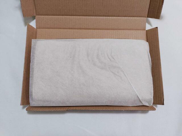 丁寧に梱包されていました