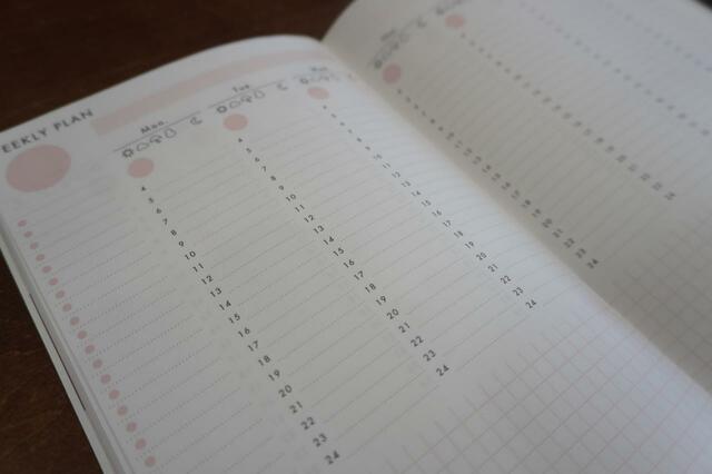 【MY PLAN】週単位でスケジュールを管理