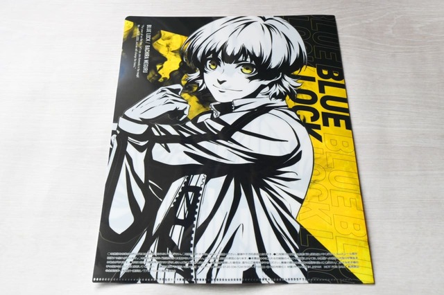 【「ファミマで熱狂！6月はブルーロックで盛り上がれ！」キャンペーン】「A4クリアファイル」線画バージョンの蜂楽廻