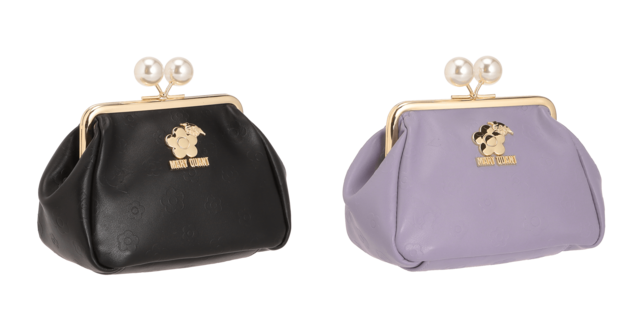 【マリークヮント×クロミ】コラボ商品：ガマ口ポーチ（全2種）各5,280円（税込）