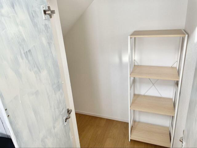 【ニトリ　シェルフ アドバンス43　3段】ニトリのシェルフを配置