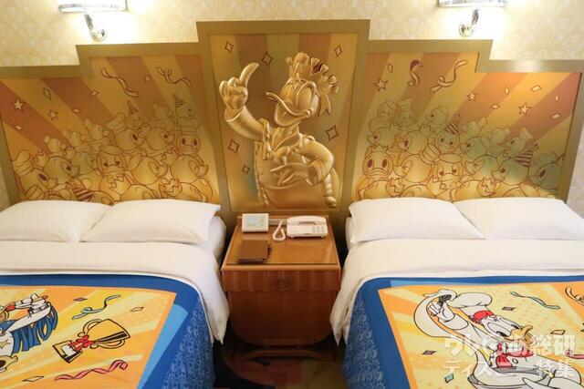 ディズニー・パルパルーザ“ドナルドのクワッキー・ダック！ダック！ダックシティ！”スペシャルルーム/ディズニーアンバサダーホテル