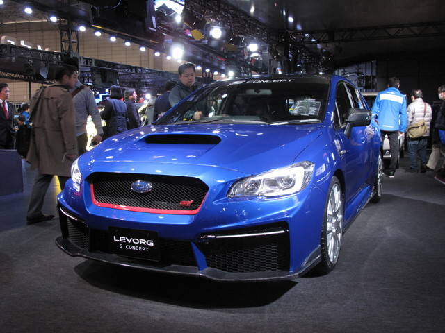 東京オートサロン2015・SUBARUブース：LEVORG S CONCEPT