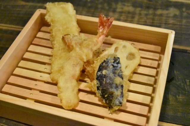 ナスもレンコンもカボチャも美味しい