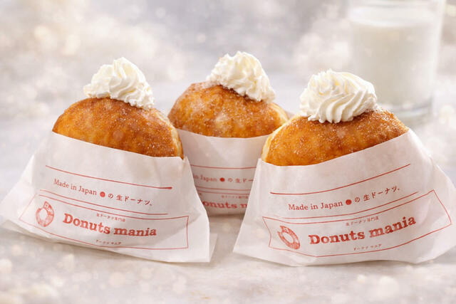 Donuts-mania　THE-王道クリーム生ドーナツ【パンのフェス2026 in ららぽーと福岡】