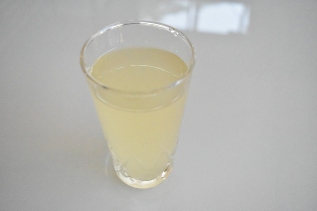 菜の花の酵素ドリンクにした