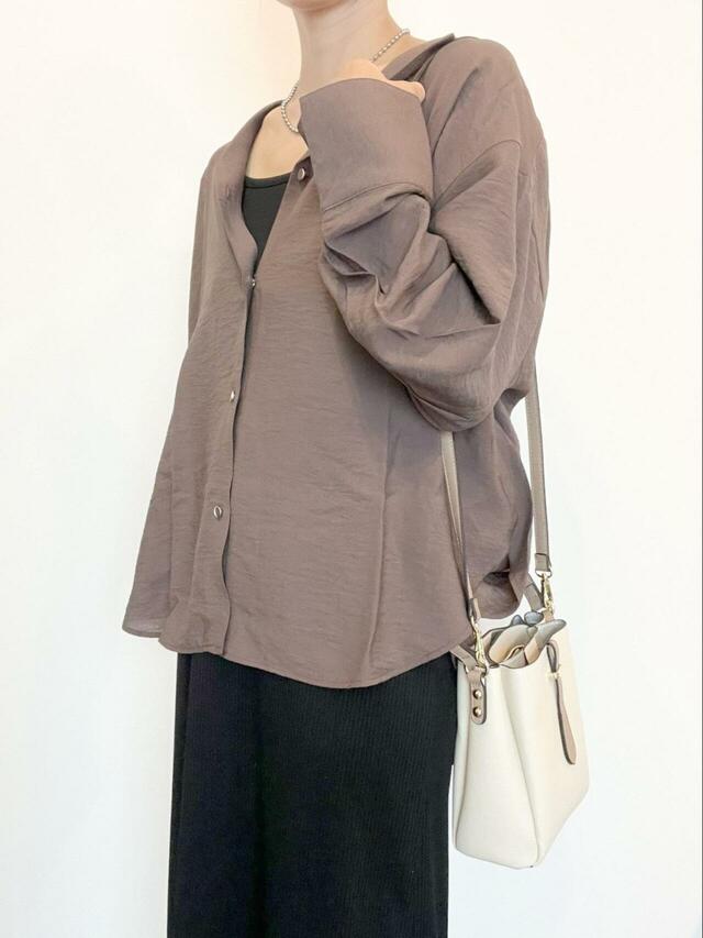 【GLOBAL WORK シャツジャケット】ロングシーズン大活躍！一枚あると着こなしの幅が広がります