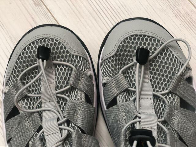 【ワークマン フィールドサンダルアドバンス】足先が隠れる設計で砂利が入りにくい