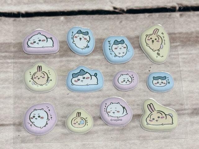 【ちいかわステショBOX ぷっくりシール】全部で12種類あります♪
