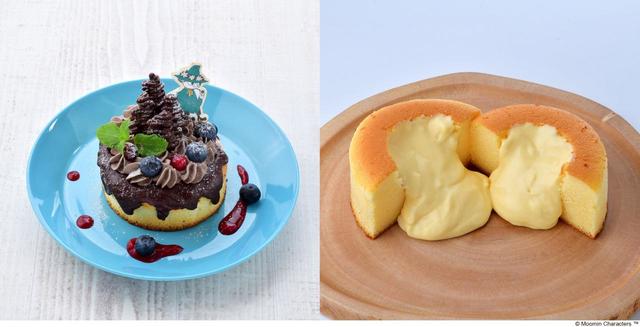 スナフキン 森のチョコレートスフレパンケーキ