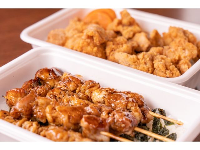 焼き鳥弁当・唐揚げ弁当
