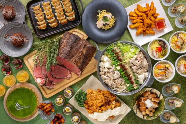 「冬の九州ブッフェ~ローストビーフ&ドルチェ~」<期間:2026年1月7日〜3月25日>【福岡のモツ鍋や博多の豚骨ラーメンも!九州の名物料理が大集合!名古屋マリオットアソシアホテルで『冬の九州ブッフェ』開催中!】