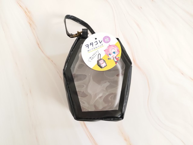 【セリア】ヲタコレ ぬいぐるみポーチ 棺