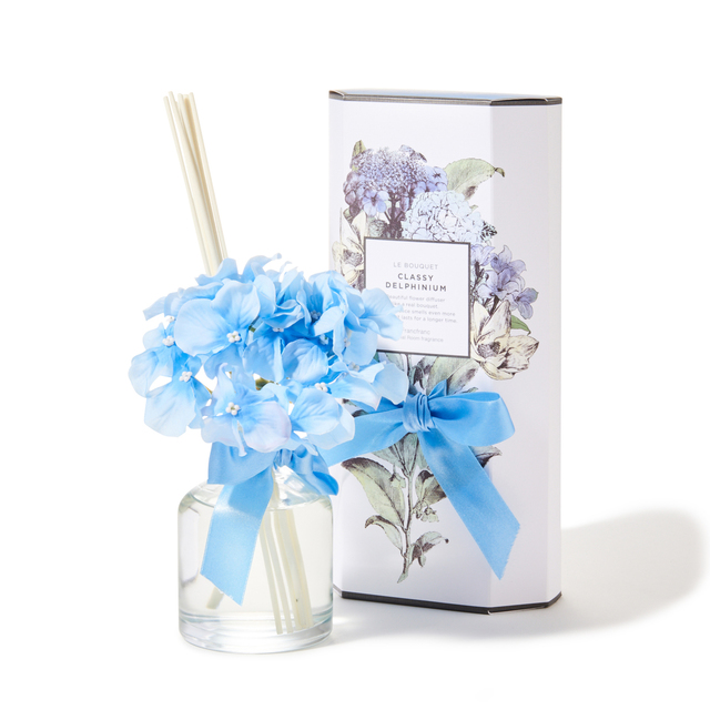 ルブーケ ルームフレグランス　ブルー（デルフィニウムの香り）