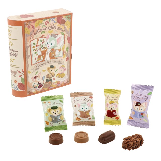 「ダッフィー&フレンズのオータム・ストーリーブック」アソ―テッド・チョコレート