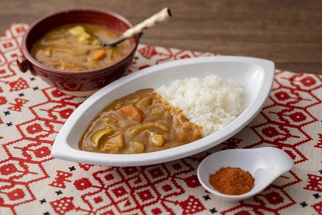 レッドマサラカレー風に！