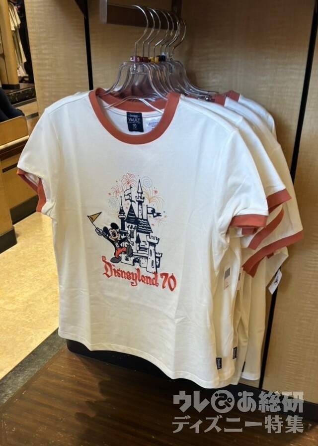 ディズニーランド・リゾート70周年グッズ Tシャツ