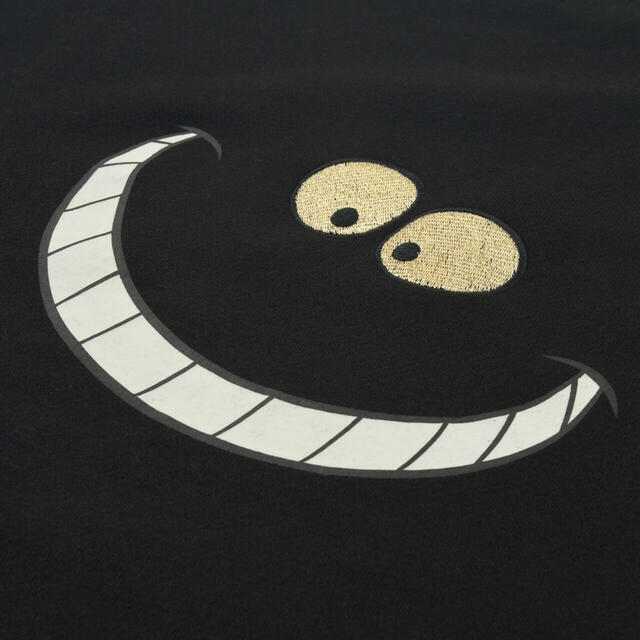 チェシャ猫 長袖トレーナー ブラック CHESHIRE CAT 7,700円