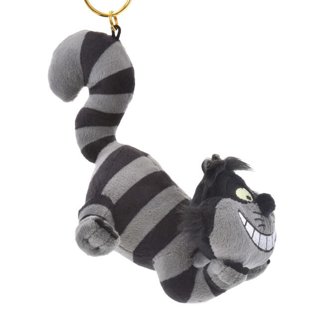 チェシャ猫 ぬいぐるみキーホルダー・キーチェーン ブラック CHESHIRE CAT 2,400円