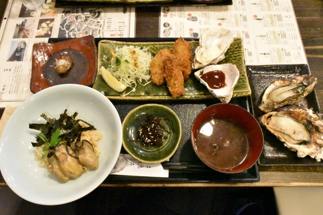 牡蠣屋定食￥2,150